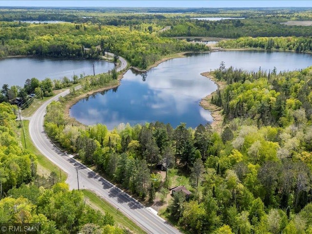 1403 County 5 NW, Hackensack, MN 56452 - aerial view of a forest and a nearby body of water