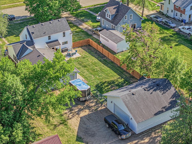 114 Iowa Ave, Hoffman, MN 56339 - view from above of property