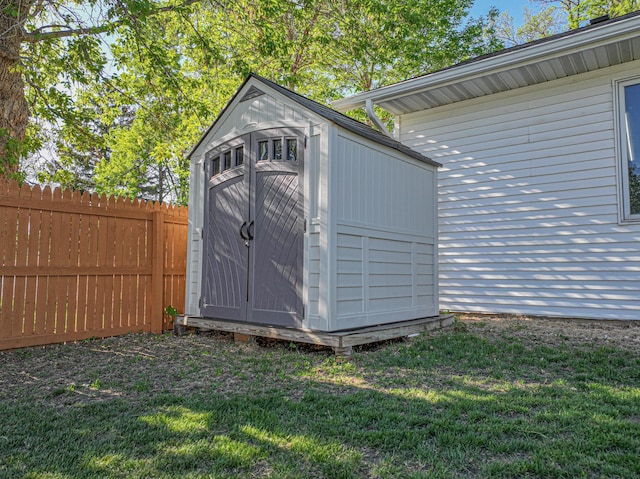 114 Iowa Ave, Hoffman, MN 56339 - view of shed