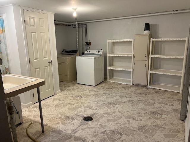 323 Weisel St, Litchfield, MN 55355 - washroom featuring separate washer and dryer