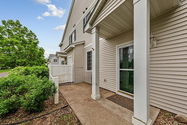 13037 Europa Trail Way N Unit A, Hugo, MN 55038 - view of patio featuring fence
