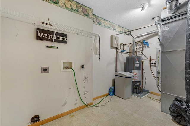 13037 Europa Trail Way N Unit A, Hugo, MN 55038 - utility room featuring gas water heater and heating unit