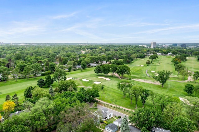 2401 Decatur Ave S, Saint Louis Park, MN 55426 - drone / aerial view of a golf club