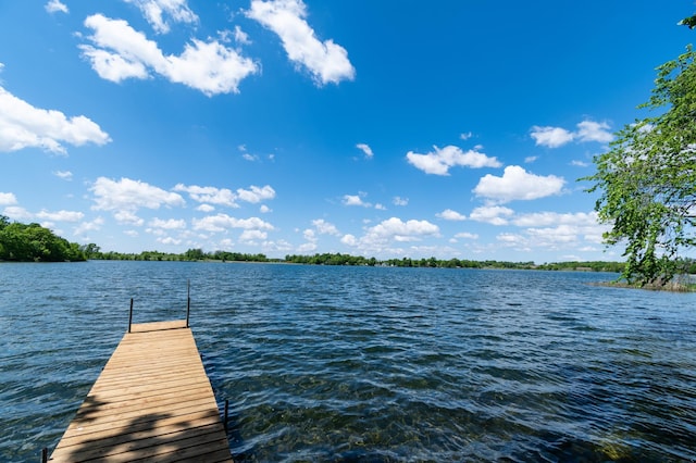 13144 Maple Circle Dr SE, Hudson Twp, MN 56334 - dock with a water view