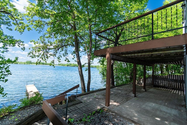 13144 Maple Circle Dr SE, Hudson Twp, MN 56334 - dock with a water view