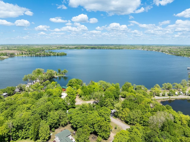 13144 Maple Circle Dr SE, Hudson Twp, MN 56334 - aerial view of a nearby body of water