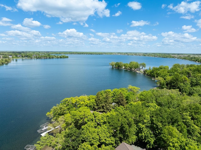 13144 Maple Circle Dr SE, Hudson Twp, MN 56334 - drone / aerial view of a nearby body of water