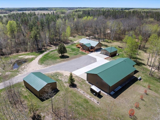 1465 State 84 NW, Backus, MN 56435 - view from above of property featuring a heavily wooded area