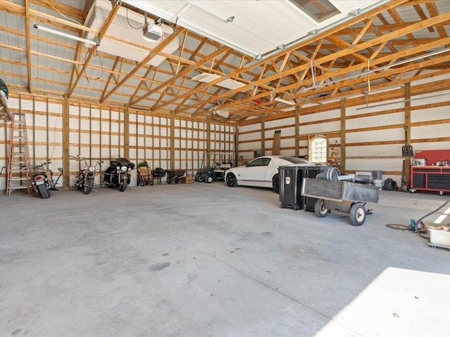 1465 State 84 NW, Backus, MN 56435 - garage featuring a garage door opener