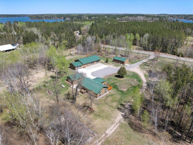 1465 State 84 NW, Backus, MN 56435 - view of subject property with a forest and a large body of water