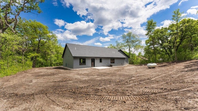 2948 N Oaks Ln NW, Garfield, MN 56332 - view of front of home with a patio area