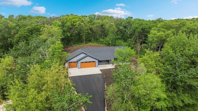 2948 N Oaks Ln NW, Garfield, MN 56332 - view of subject property with a heavily wooded area
