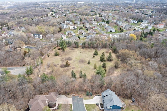 9322 Hillsboro Pl, Savage, MN 55378 - aerial view of property and surrounding area with nearby suburban area