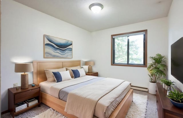 221 Grand Ave W Unit 314, South Saint Paul, MN 55075 - bedroom with carpet floors, baseboard heating, and baseboards