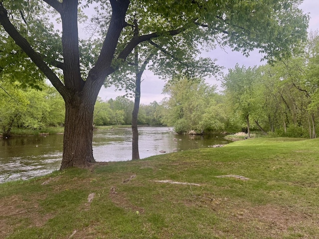 11946 180th St, Milaca Twp, MN 56353 - water view featuring a forest