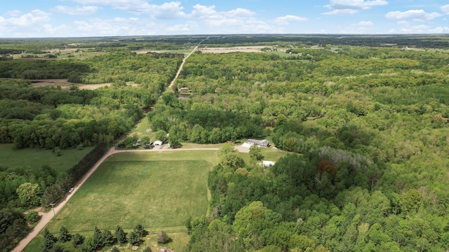 11946 180th St, Milaca Twp, MN 56353 - aerial overview of property's location with a forest
