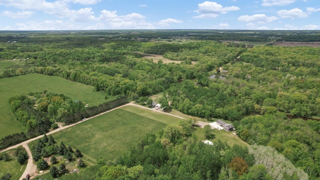 11946 180th St, Milaca Twp, MN 56353 - aerial view of property's location with a forest