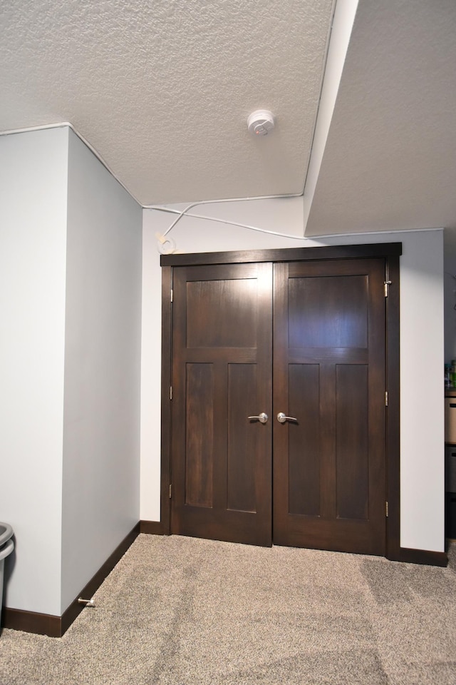 1800 20th Avenue Cir NE, Kasson, MN 55944 - detailed view of carpet floors, baseboards, a smoke detector, and a textured ceiling