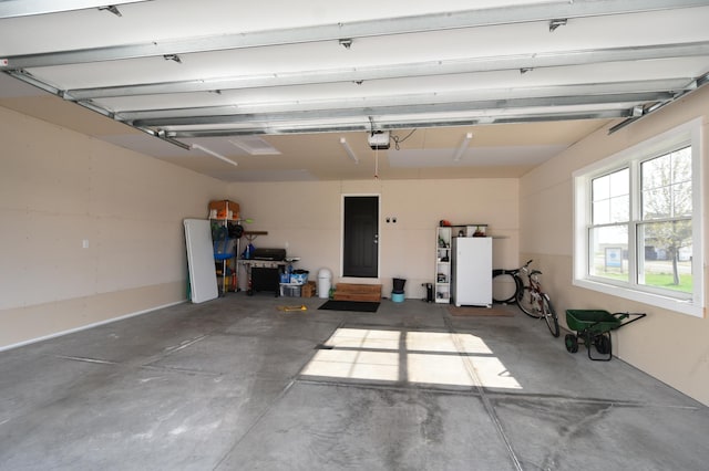 1800 20th Avenue Cir NE, Kasson, MN 55944 - garage featuring a garage door opener