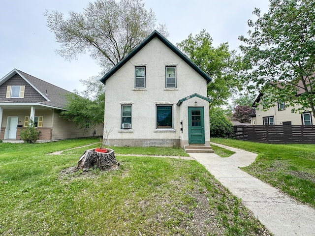 226 3rd Ave NE, Saint Cloud, MN 56304 - view of front of house featuring entry steps and stucco siding