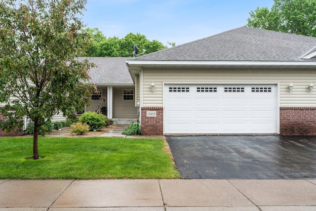 13403 96th Pl N, Maple Grove, MN 55369 - view of front of property with brick siding and roof with shingles