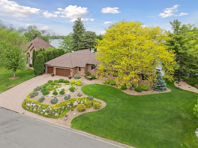 21273 Floral Bay Dr N, Forest Lake, MN 55025 - view from above of property