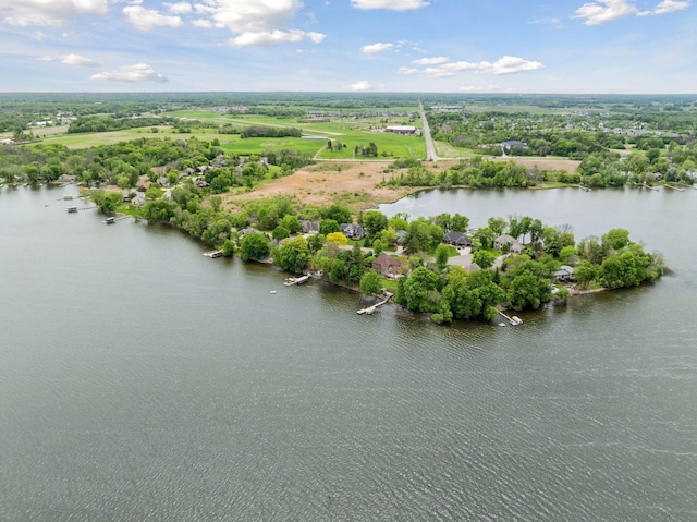 21273 Floral Bay Dr N, Forest Lake, MN 55025 - drone / aerial view of a nearby body of water
