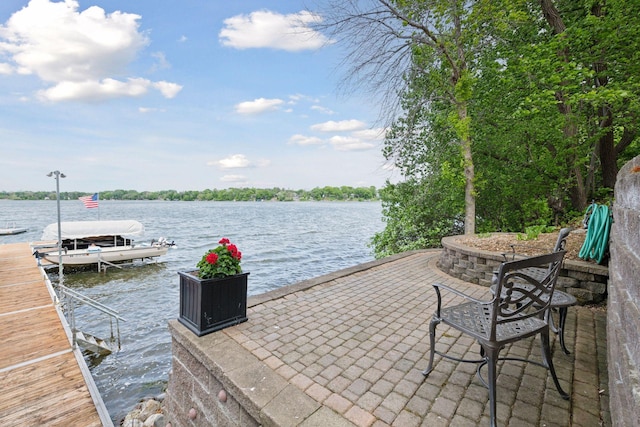 21273 Floral Bay Dr N, Forest Lake, MN 55025 - dock area featuring a water view