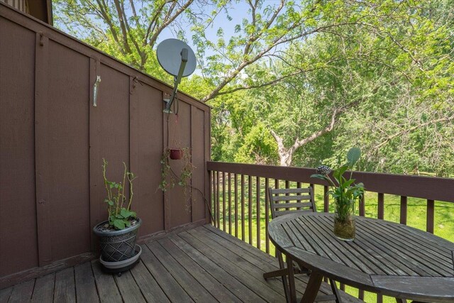 6900 Unity Ave N, Brooklyn Center, MN 55429 - view of deck