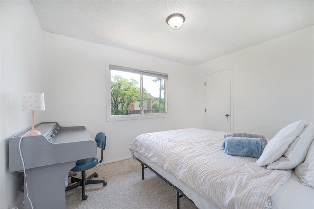 6900 Unity Ave N, Brooklyn Center, MN 55429 - bedroom with carpet, an office area, and baseboards