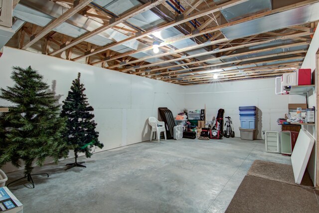 N5024 558th St, Menomonie, WI 54751 - view of unfinished below grade area