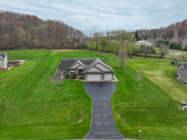 N5024 558th St, Menomonie, WI 54751 - aerial view of property and surrounding area