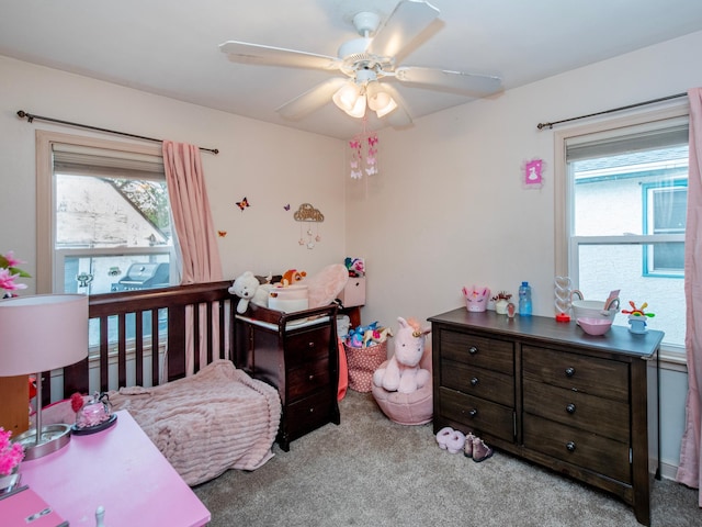 2159 Nortonia Ave, Saint Paul, MN 55119 - carpeted bedroom with ceiling fan