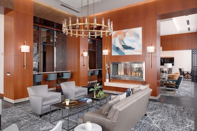 100 3rd Ave S Unit 1107, Minneapolis, MN 55401 - common area featuring wooden walls