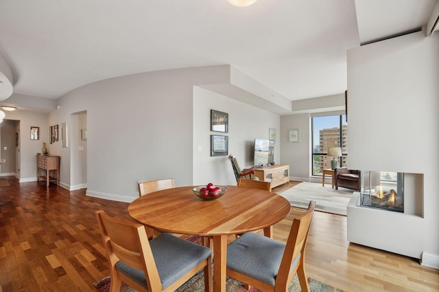 100 3rd Ave S Unit 1107, Minneapolis, MN 55401 - dining area featuring wood finished floors and baseboards