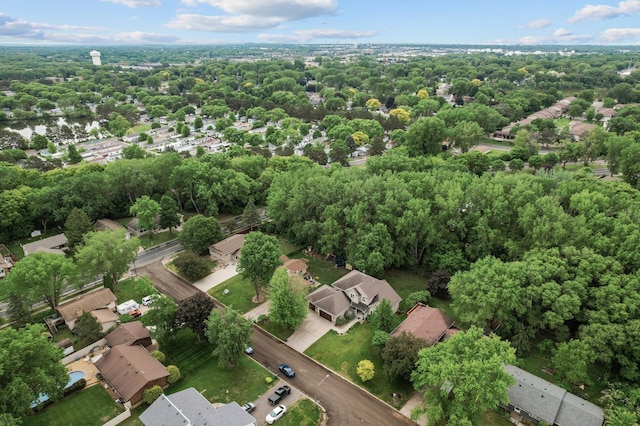 1665 3rd St SW, New Brighton, MN 55112 - aerial view of property's location featuring nearby suburban area