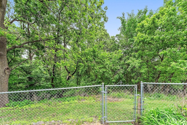 2501 112th St, Bloomington, MN 55431 - view of yard featuring a gate
