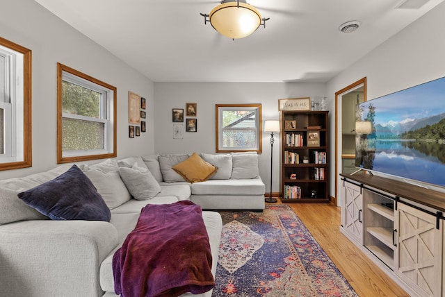 4236 Salem Ave, Saint Louis Park, MN 55416 - living area with light wood finished floors and healthy amount of natural light