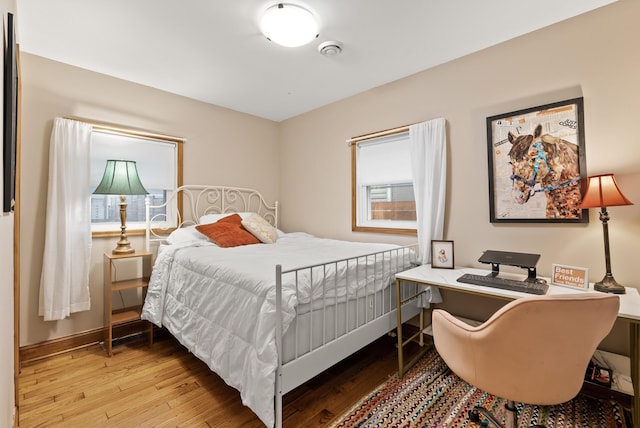 4236 Salem Ave, Saint Louis Park, MN 55416 - bedroom featuring wood-type flooring and baseboards