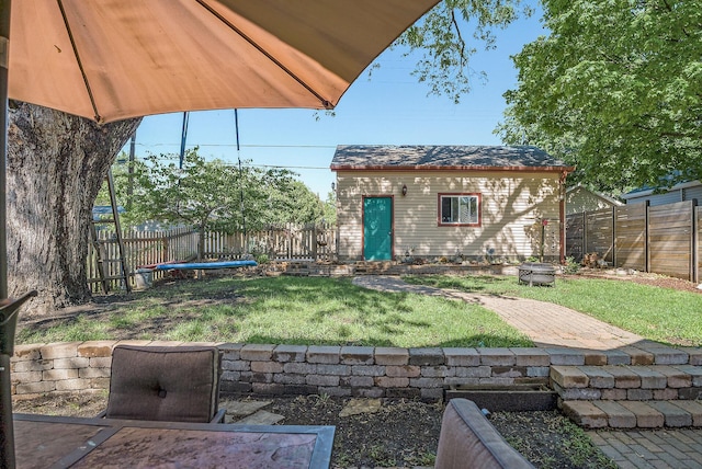 4236 Salem Ave, Saint Louis Park, MN 55416 - view of yard featuring a fire pit