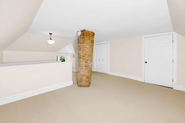 4304 Colfax Ave S, Minneapolis, MN 55409 - bonus room featuring vaulted ceiling and carpet floors