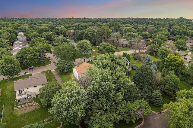 9013 91st St S, Cottage Grove, MN 55016 - aerial view at dusk