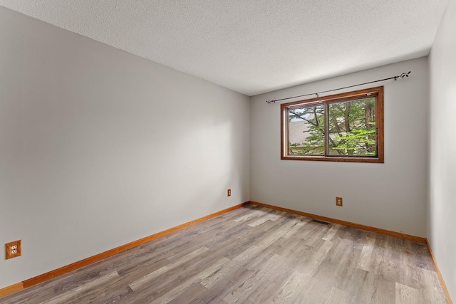 9013 91st St S, Cottage Grove, MN 55016 - empty room featuring light wood-style flooring and a textured ceiling