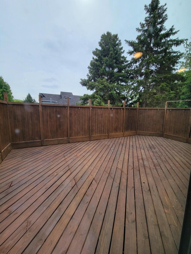1605 26th St SE, Saint Cloud, MN 56304 - view of wooden deck