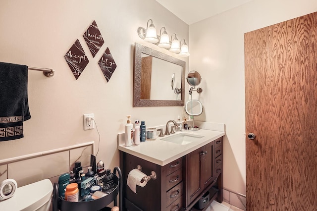 255 Westview Dr Unit 305, West Saint Paul, MN 55118 - half bathroom featuring toilet and vanity