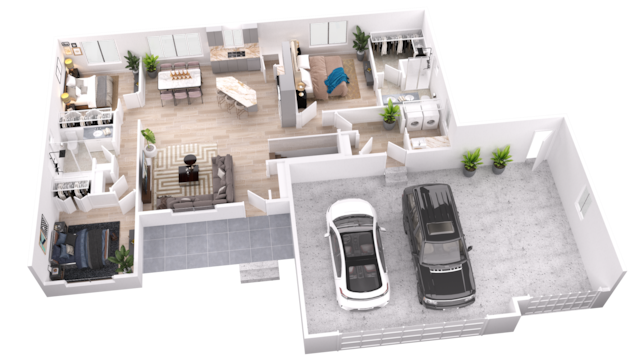floor plan / room layout