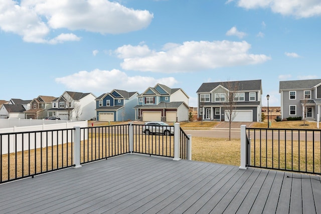 18378 Grasshopper Dr, Lakeville, MN 55044 - deck with a residential view and a yard