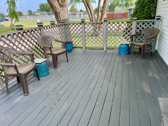 729 10th St E, Wabasha, MN 55981 - view of deck