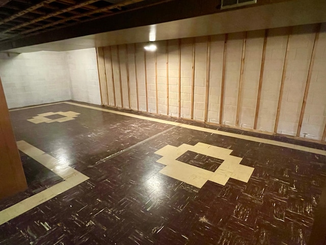 729 10th St E, Wabasha, MN 55981 - basement with concrete block wall