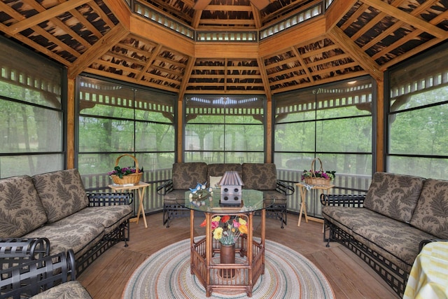 124 166th Ave NE, Andover, MN 55304 - sunroom / solarium featuring an outdoor living space and healthy amount of natural light